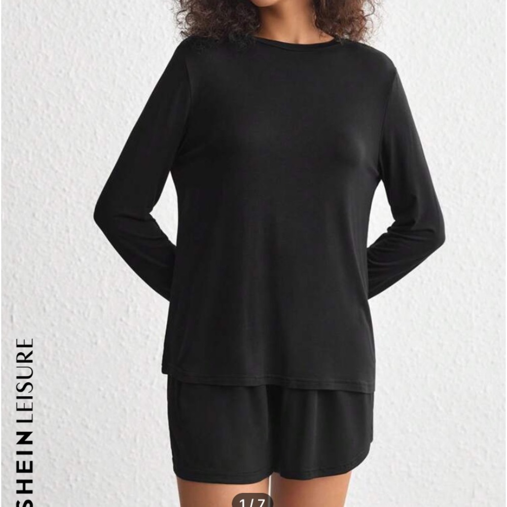 Black lounge top